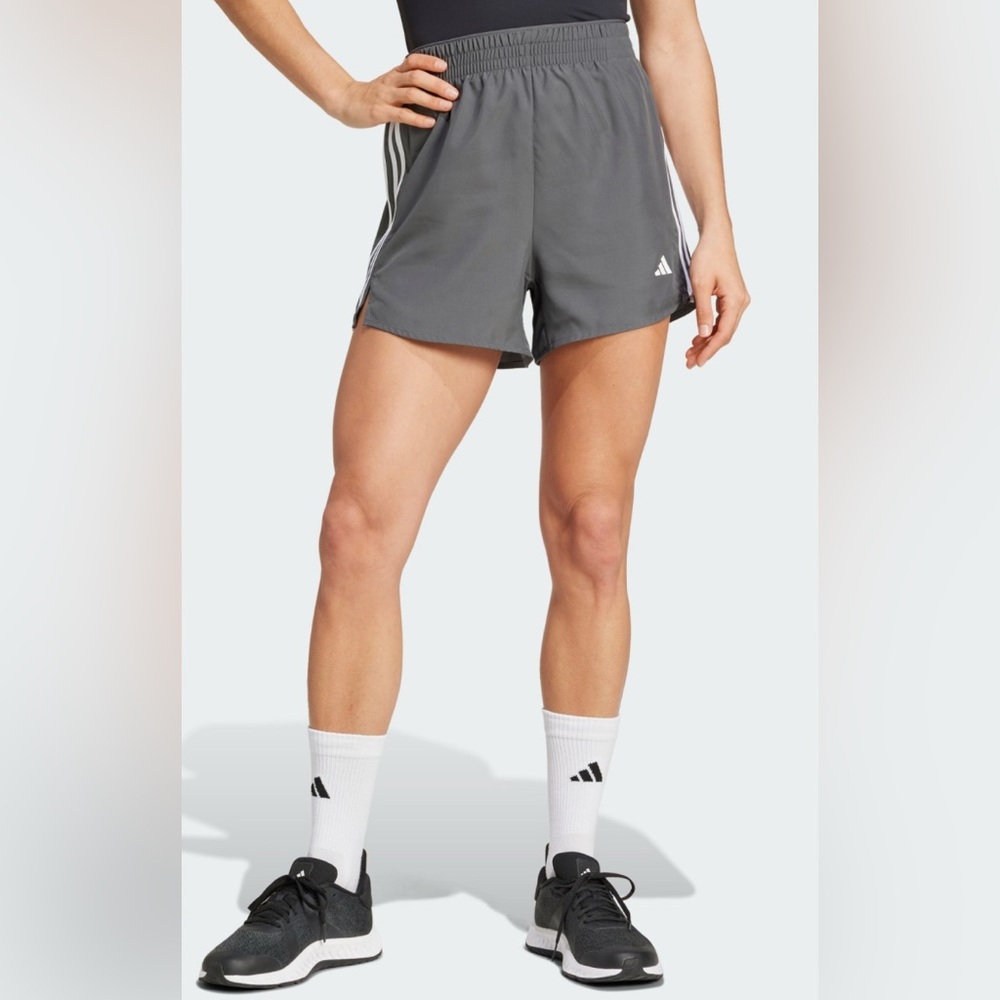 Adidas Women’s High-Rise Shorts - Picture 2 of 4